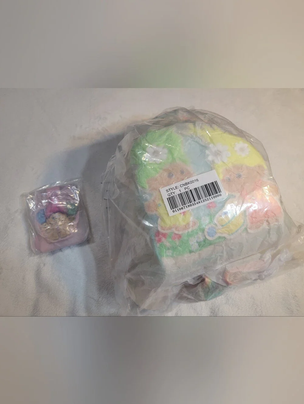 Classic Good Luck Trolls Plush Loungefly Exclusive Mini Backpack Cardholder NWT